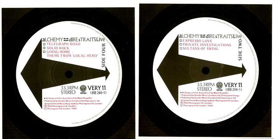 numbered labels1a, Dire Straits - Alchemy